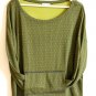 Women Blouse\ Long Sleeves Top \One Size Shirt\Lemon Green Shirt\ Loose Shirt