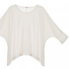 Women shirt \ Loose blouse\casual blouse\ White shirt \ One size blouse\ Milano blouse