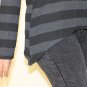 Striped Knit Turtleneck \Long Sleeve Blouse \ Cowl Neck Blouse\Long sleeve shirt \ Long sleeve top