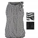 Black&White tank top / Halter tops/ tartan tank top/ Women singlet / halter top / one size tank