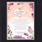 Heartfelt Poem for Mothers 8x10 Double-Beveled Matting