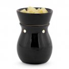 Ceramic Illumination Tart Warmer - Black Round