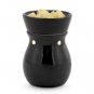 Ceramic Illumination Tart Warmer - Black Round