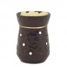 Ceramic Illumination Tart Warmer - Expresso Emboss Round