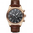 IWC Aquatimer Pilot Steel Automatic Leather Mans Watch Ref IW371713