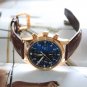 IWC Aquatimer Pilot Steel Automatic Leather Mans Watch Ref IW371713