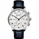 Portuguese Chronograph Automatic Mans Watch Leather Ref IW371446