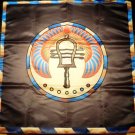 Ritual ceremonial cloth Goddess Isis sistrum