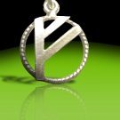 Unique Sterling Silver Talisman Rune of Success