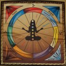 Chakra tovaglia per un pendolo