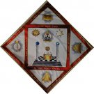 Unique the Altar Tablecloth Masonic Degrees N3 13,14,15,16,17