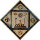 Unique the Altar Tablecloth Masonic Degrees N2 8,9,10,11,12