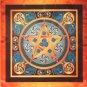 Wicca magic tablecloth Water Star - The Magic Power of Water Small size 16x16