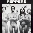 Red Hot Chili Peppers Autographed Signed Fight Like A Brave Poster