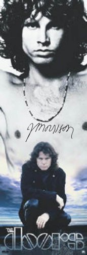 The Doors Autographed Signed Jim Morrison Tall Poster
