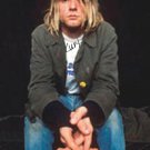 Nirvana Autographed Signed Kurt Cobain Sitting Poster