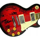 Stones Ozzy Slash Vhalen Dylan Clapton Autographed Signed 12 String Guitar