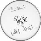 Pink Floyd Autographed Signed Fender Drumhead David Gilmour Roger Waters+