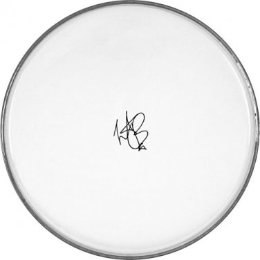 The Rolling Stones Autographed Signed Charlie Watts Clear Drumhead