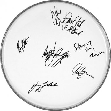 Bruce Springsteen & The E-Street Band Autographed Signed Clear Drumhead