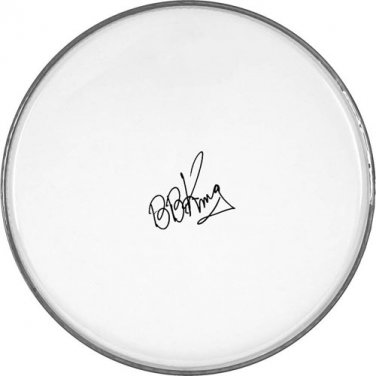 B.B. King Autographed Signed Clear Drumhead