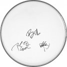 Green Day Autographed Signed Clear Drumhead Billie Joe Armstrong Plus