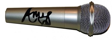 Amy Winehouse Autographed Signed Microphone