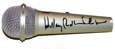 President Bill & Hillary Clinton Autographed Signed Microphone