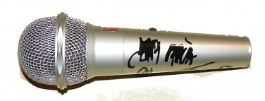 The Grateful Dead Autographed Signed Microphone