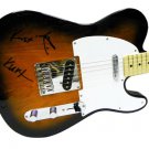 Nirvana Autographed Signed Fender Guitar Kurt Cobain David Grohl Krist