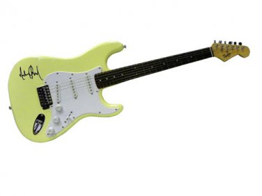 Michael Jackson Autographed Signed Fender Guitar Inchthriller Inch
