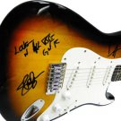 Guns N Roses Autographed Signed Fender Guitar Axl Rose - Slash - Duff