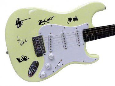 The Grateful Dead Autographed Signed Fender Guitar Jerry Garcia Bob Weir++