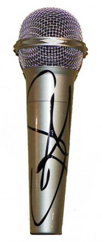 Aerosmith Steven Tyler Autographed Signed Microphone