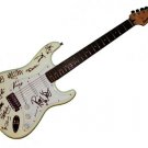 12/12/12 Concert Autographed Signed Msg Guitar X11 Signatures Beatles+++