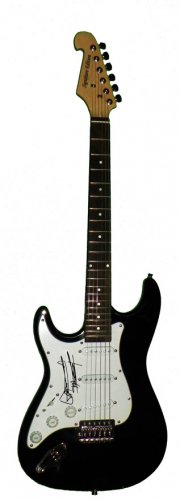 The Rolling Stones Keith Richards Autographed Signed L Guitar
