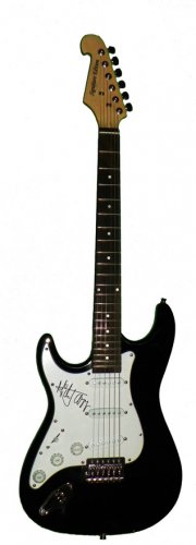 The Rolling Stones Mick Jagger Autographed Signed L Guitar