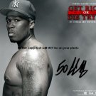 50 Cent Get Rich Autographed Preprint Signed Photo