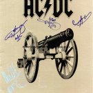 AC/DC Autographed Preprint Signed Photo