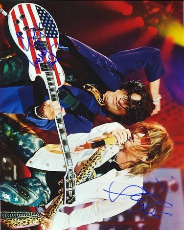 AEROSMITH steven tyler joe perry Autographed Preprint Signed Photo