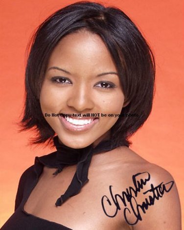 American Idol Christina Autographed Preprint Signed Photo