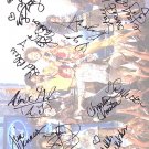 AMERICAN IDOL cast Autographed Preprint Signed Photo