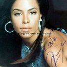 Aaliyah CLOSEUP Autographed Preprint Signed Photo