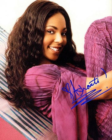 Ashanti B Autographed Preprint Signed Photo
