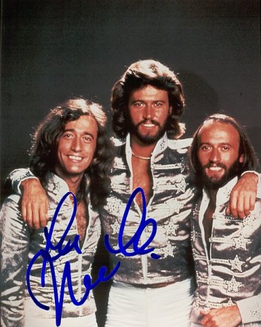 The BEE GEES Autographed Preprint Signed Photo