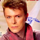 David Bowie Autographed Preprint Signed Photo