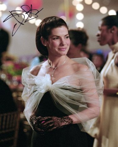 SANDRA BULLOCK weeks notice Autographed Preprint Signed Photo