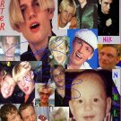 Backstreet Boys nick collage Autographed Preprint Signed Photo