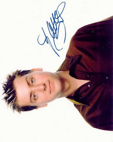 Lance Bass Autographed Preprint Signed Photo