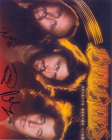 Bee Gees Autographed Preprint Signed Photo